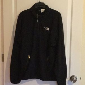 North Face full zip micro fleece jacket